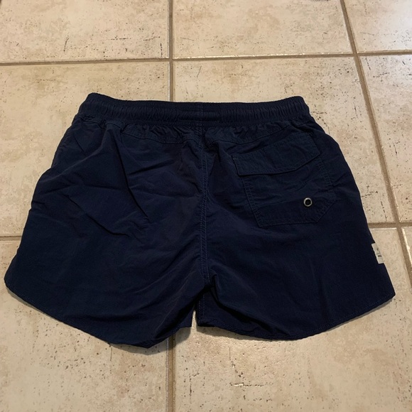Maamgic Men's Navy Blue Swim Trunks Board Shorts Size S - Picture 3 of 6